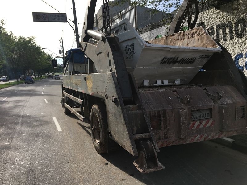 Imagem ilustrativa de Aluguel caçamba estacionária